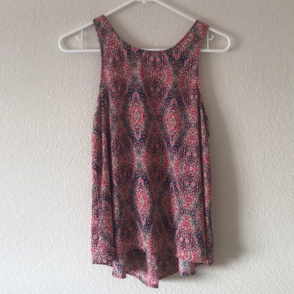 Patterned Tank Top